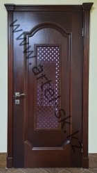 Пример изготовления и врезки декоративной ячеи <br />в дверное полотно