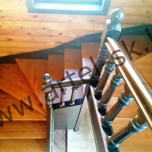 Лестница деревянная №68