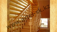 Лестница деревянная<br />пример работ №9