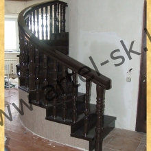Лестница деревянная №35