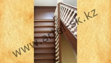 Лестница деревянная<br />пример работ №56
