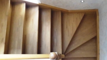 Лестница деревянная<br />пример работ №58