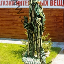 Скульптура "Зеленый лесовик"